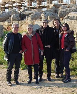 con Daniel Libeskind. Architects meet in Selinunte