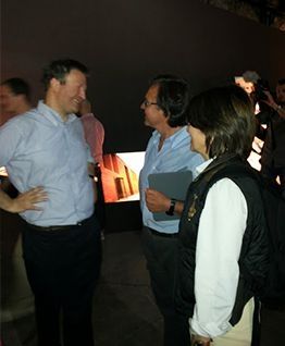 con Cino Zucchi. Biennale di Architettura di Venezia
